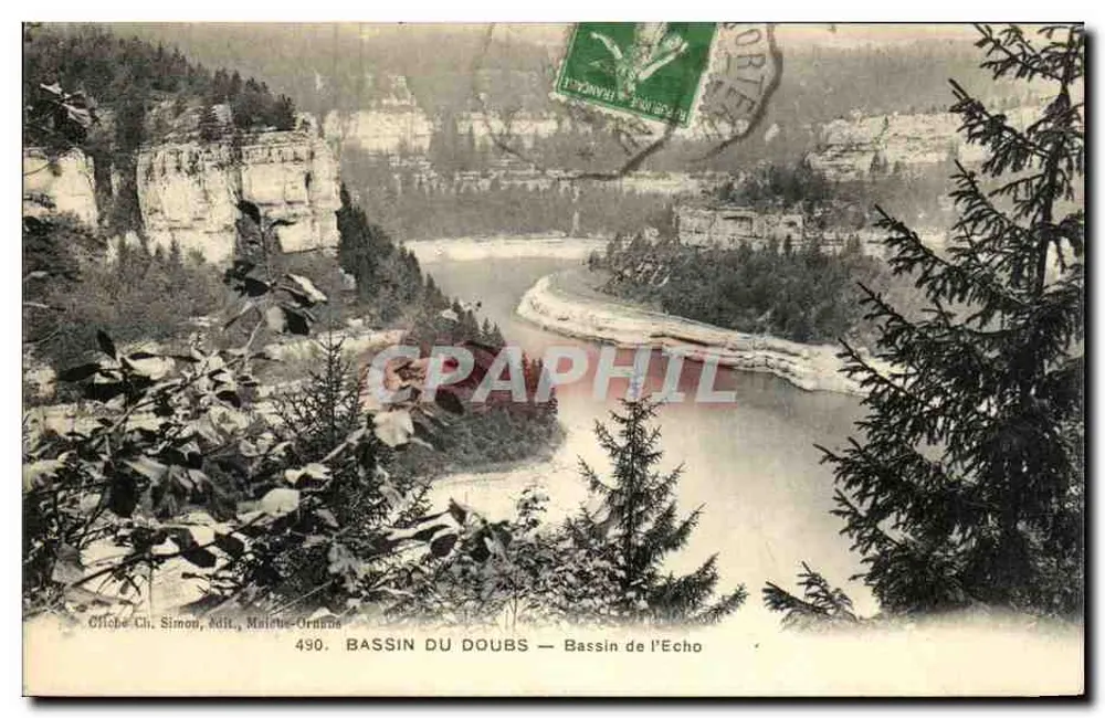 Doubs-Seebecken — Echo-Seebecken — Chiche Ch. Simon, Adit, Mâleuc-Ornans - Vorderseite