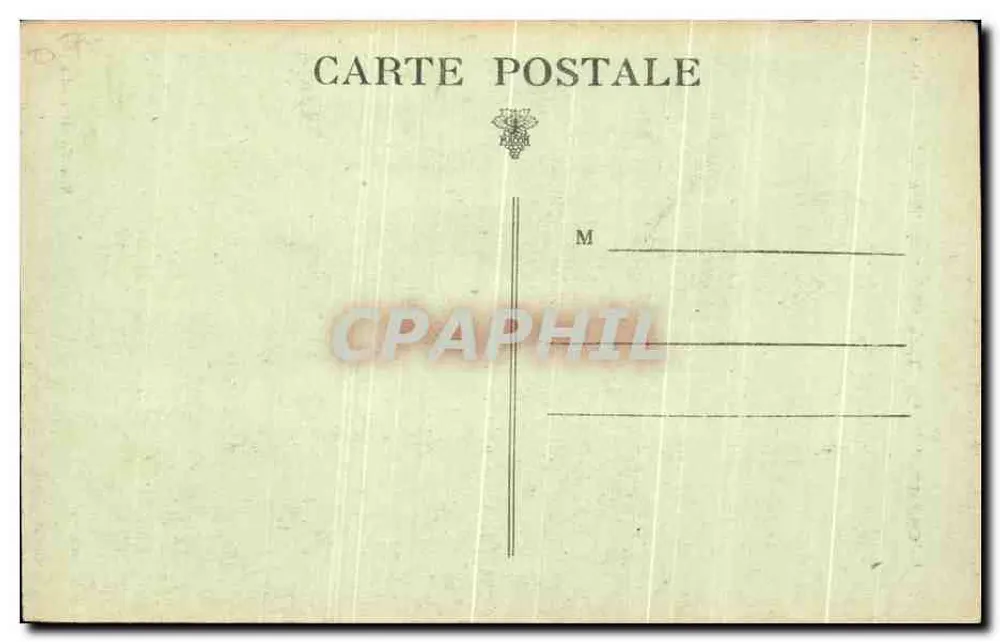 Rochemaure — Das alte Schloss. Ansicht vom Süden — Carrère - Rückseite