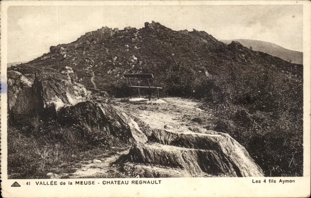 Tal der Meuse - Schloss Regnault — Die vier Söhne Aymons - Vorderseite