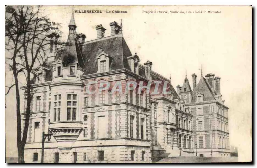 Villersexel - Il Castello — Proprietà riservata, Vailllemuin, Lib. Cliché P. Miroudot - Recto