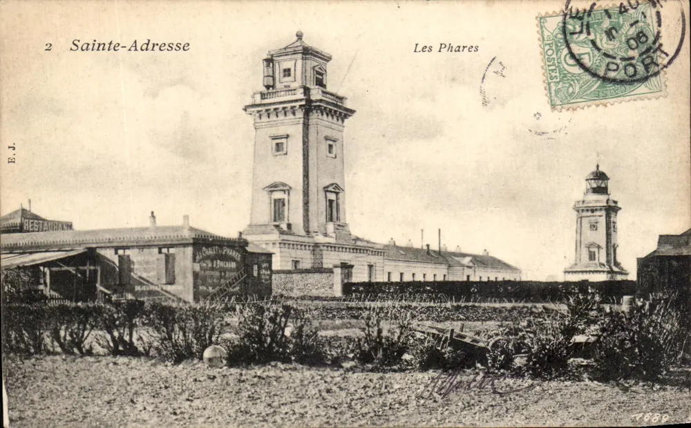 Sainte-Adresse — Os Faróis — E.J. Editora - Frente
