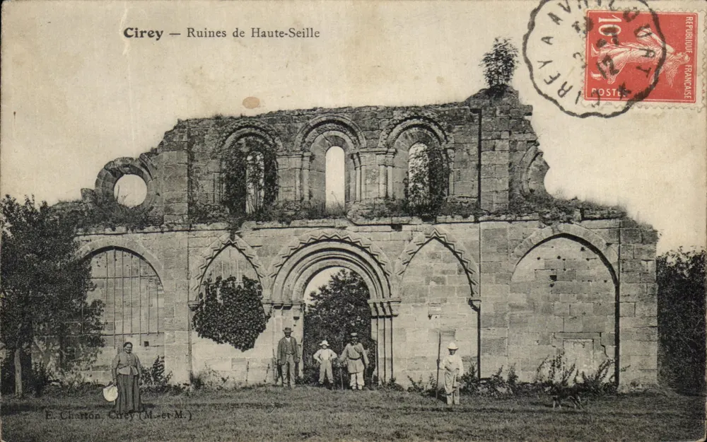 Cirey — Ruínas de Haute-Seille — E. Chaton, Cirey (M.-et-M.) - Frente