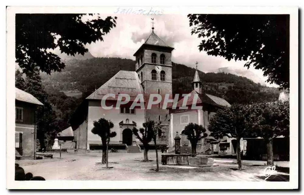 Sallanches — Vista única sobre o mosteiro — C.P.A.P.H.I.L. (n°76) - Frente
