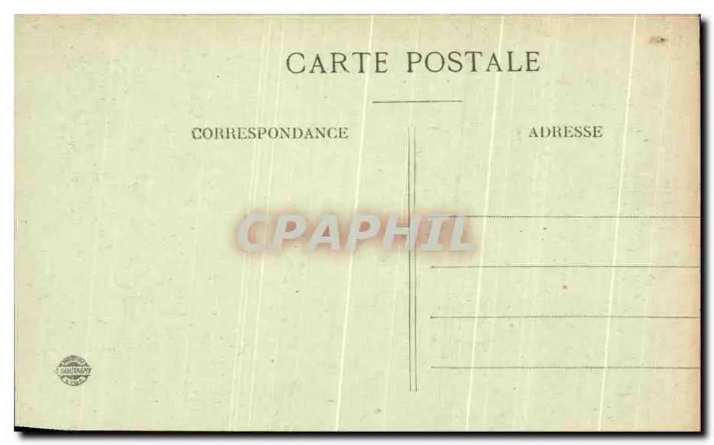 Lac des Tignes a 2088 m de altitude — carta postale n°2547 — editor J. JOURNAY - Verso