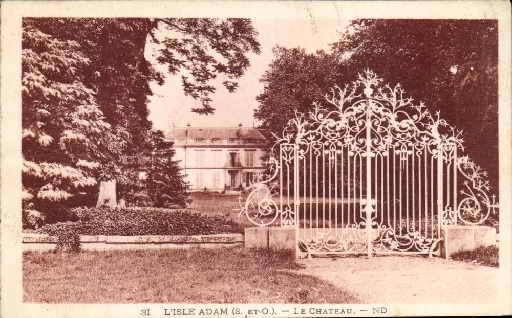 L'Isle Adam (S.-et-O.) — O Castelo — ND - Frente