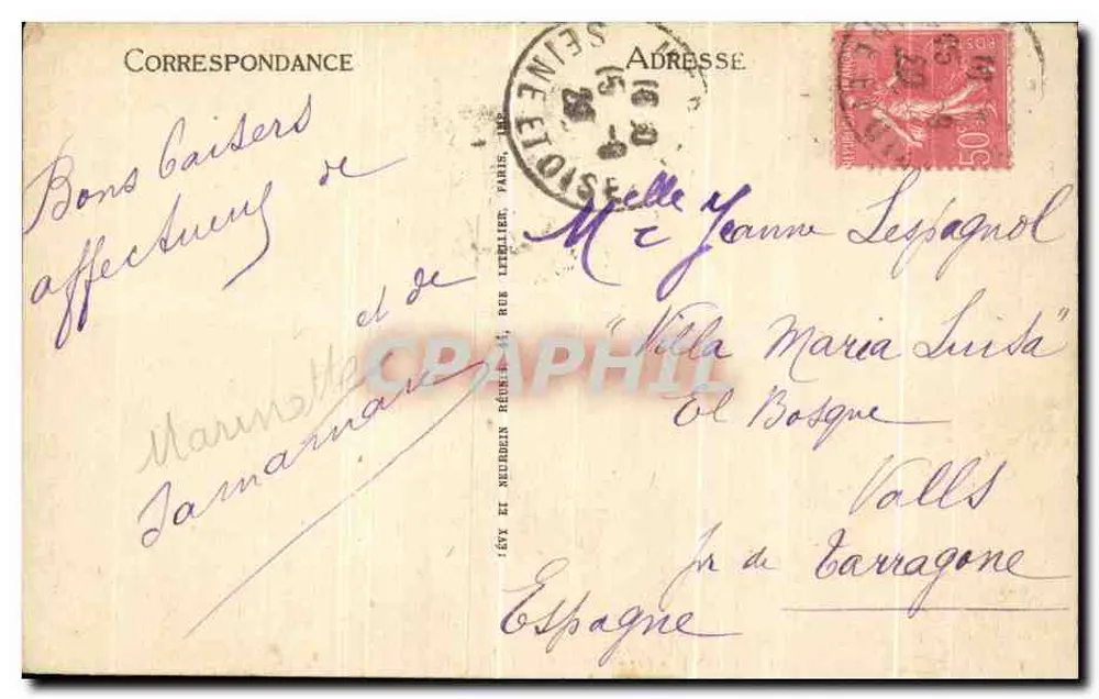 L'Isle Adam (S.-et-O.) — O Castelo — ND - Verso