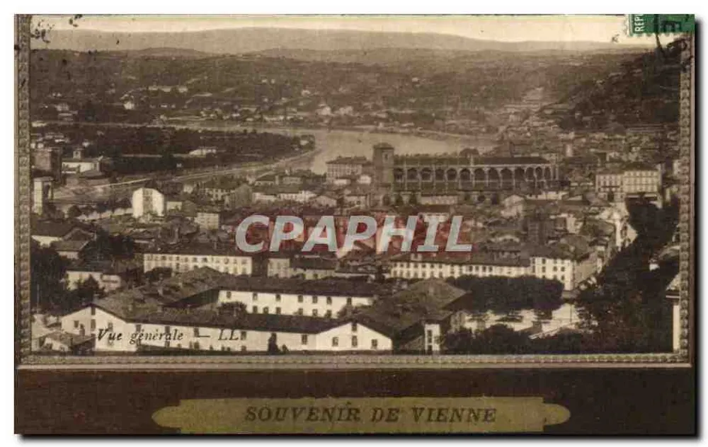 Vista general — Viena — Recuerdo de Viena — LL - Anverso