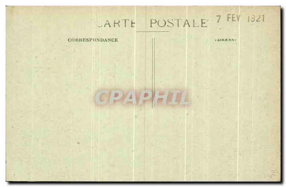 Granville — A Tempestade — Éditions Granville, n° 168 - Verso