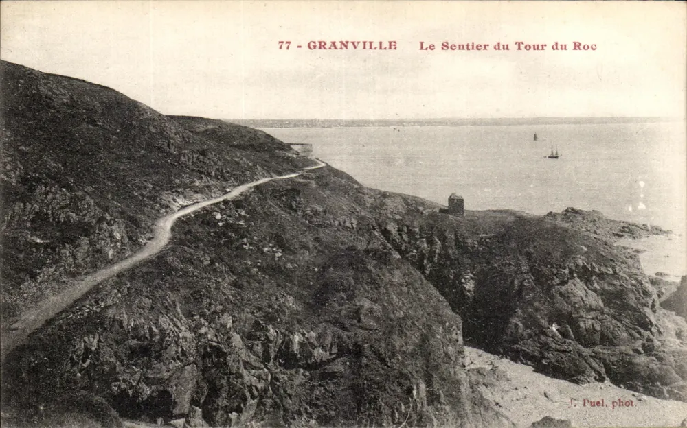 Granville — Le Sentier du Tour du Roc — Puel phot. - Vorderseite