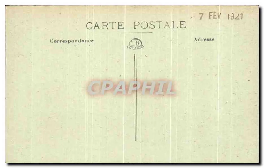 Granville — Le Sentier du Tour du Roc — Puel phot. - Rückseite
