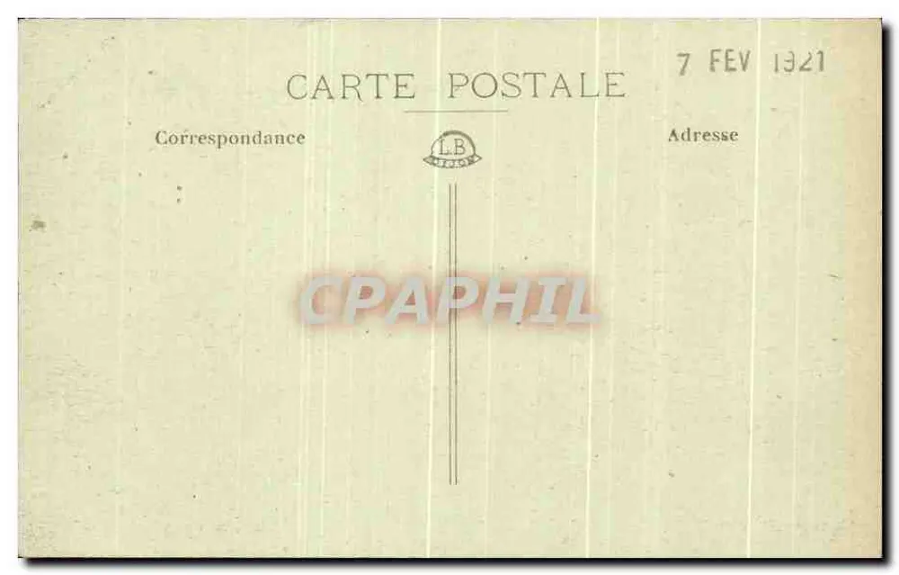 Granville — A Tempestade no Plat Gousset — J. Puel fot. - Verso