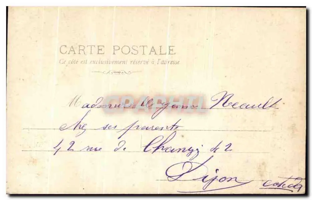 Saint-Étienne — Monument des Combattants — éditeur S.L.P. n° 436/21 - Verso
