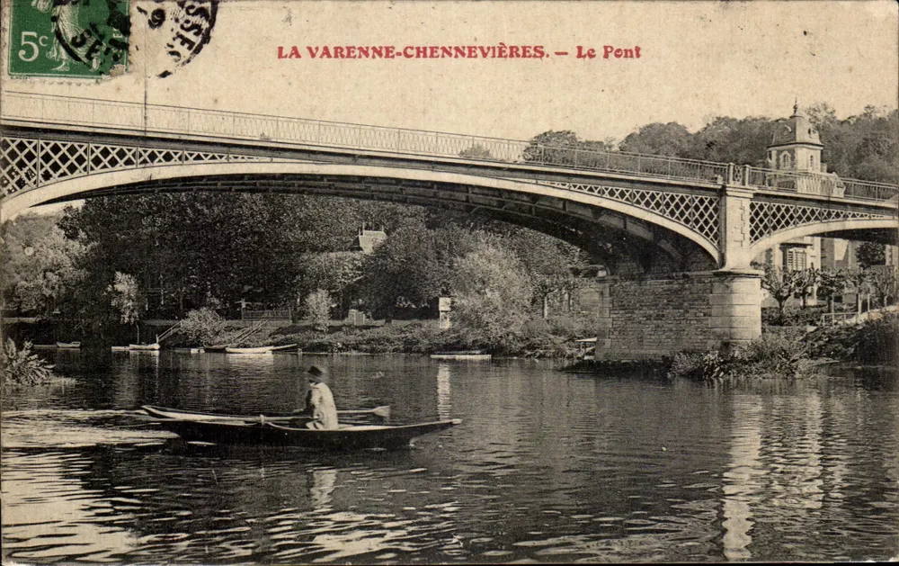 La Varenne-Chennevières — Der Brücke — Verlag unbekannt, Seriennummer nicht sichtbar - Vorderseite