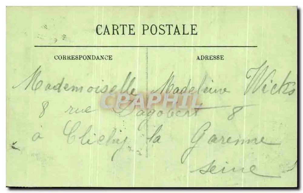 Amiens-Camon — Le Pré Porus — LL. — n°153 - Verso