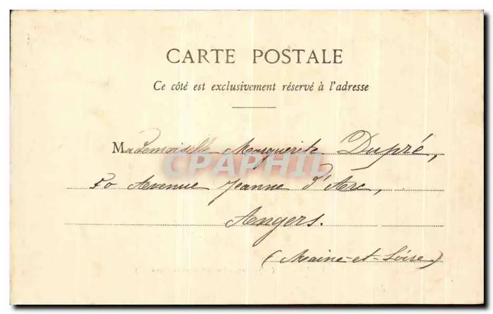 Sainte-Suzanne (Mayenne) — Vecchi Remparti (Nord-Est) — E. Mary-Rousselière, editore, Rennes - Verso