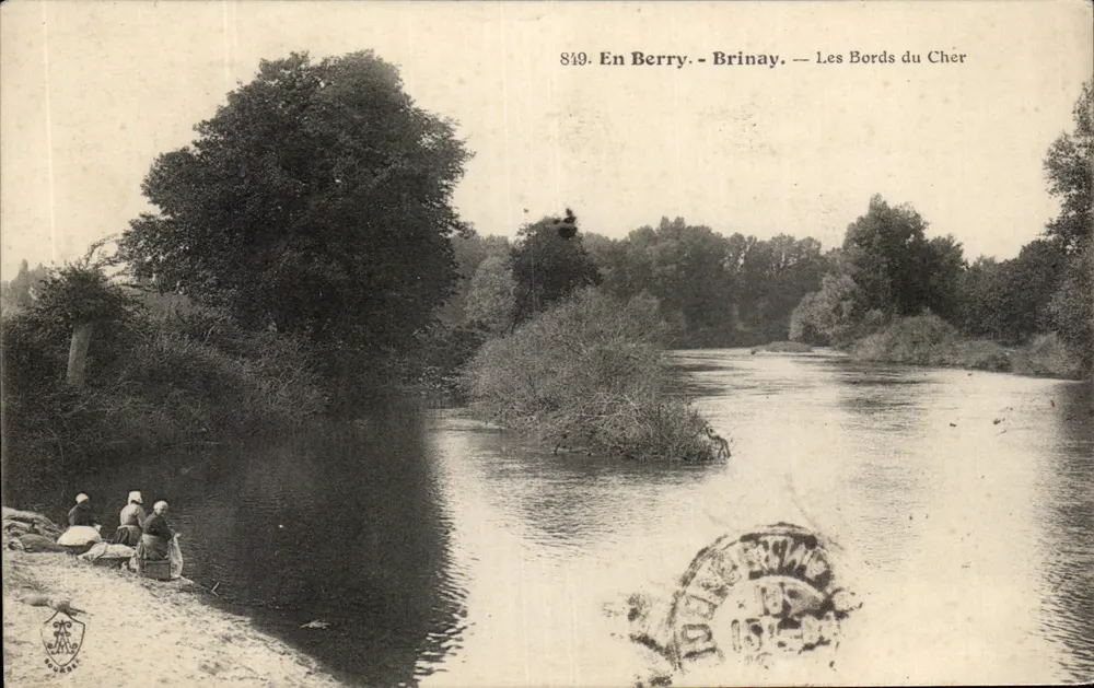 Brinay - Die Ufer des Cher — Éditeur Ancenans, n° 849 - Vorderseite