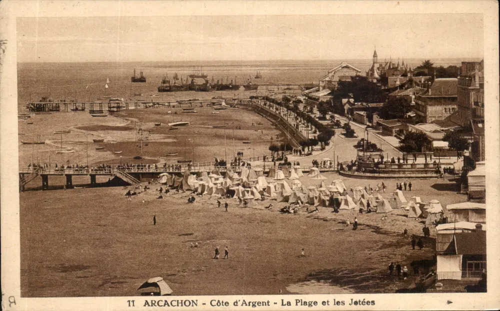Arcachon - Kust van Zilver - De Strand en de Dijken - Voorkant