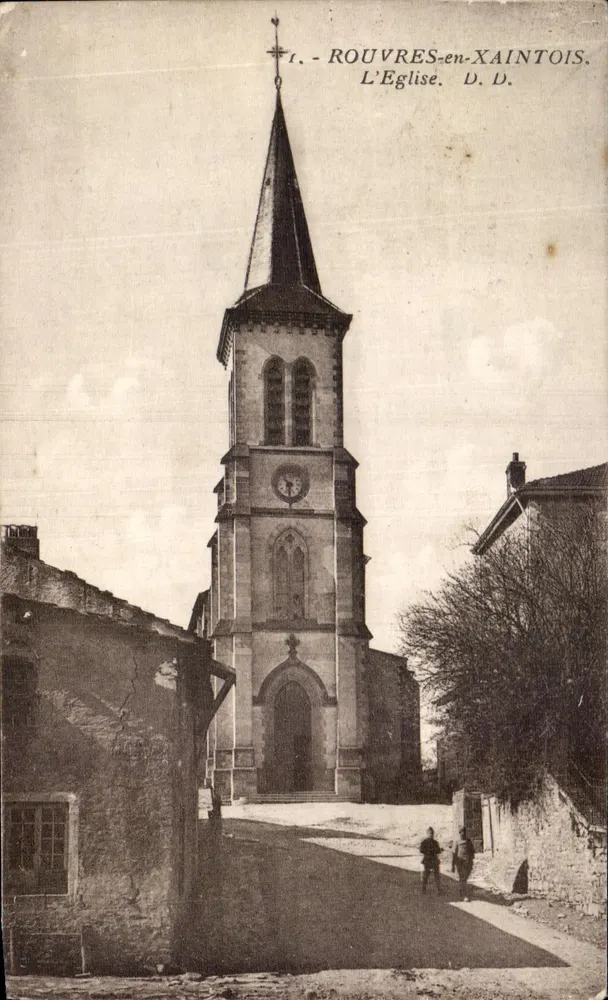 Rouvrès-en-Saintois — L'Église — D.D. - Recto