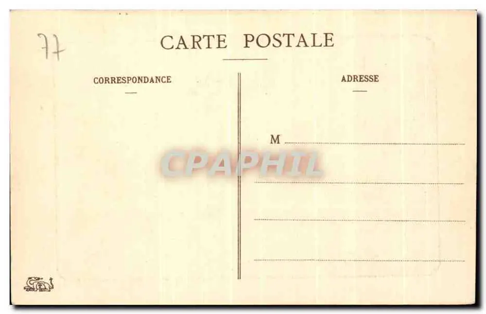 Marlotte — A Grande-Rua — n° 337 - Verso