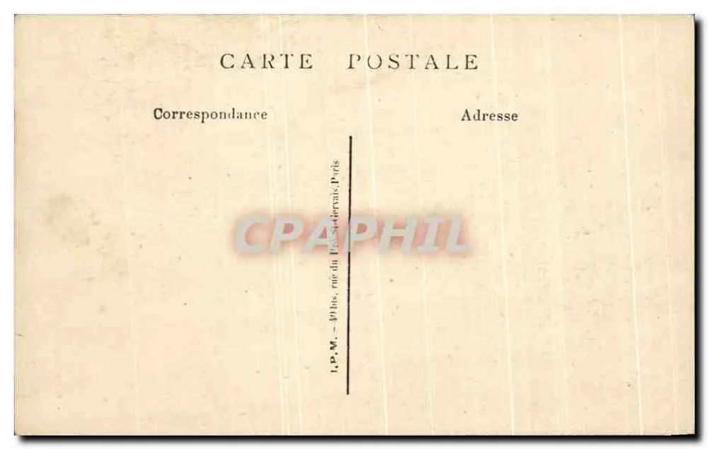 Dammartin - Ansicht des Portals der Kirche Notre-Dame (1480) — G Caminade, n° 1022 - Rückseite