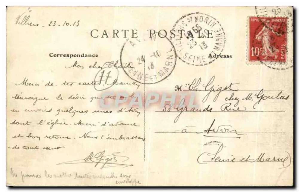 Crécy-en-Brie — I Margini del Morin — Grnot, editore - Crécy - Verso