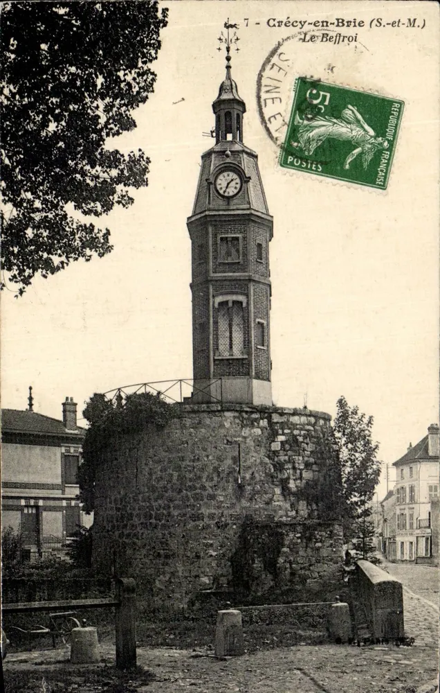 Crécy-en-Brie — Dzwonnica — Wydawca nieznany, n°7 - Awers