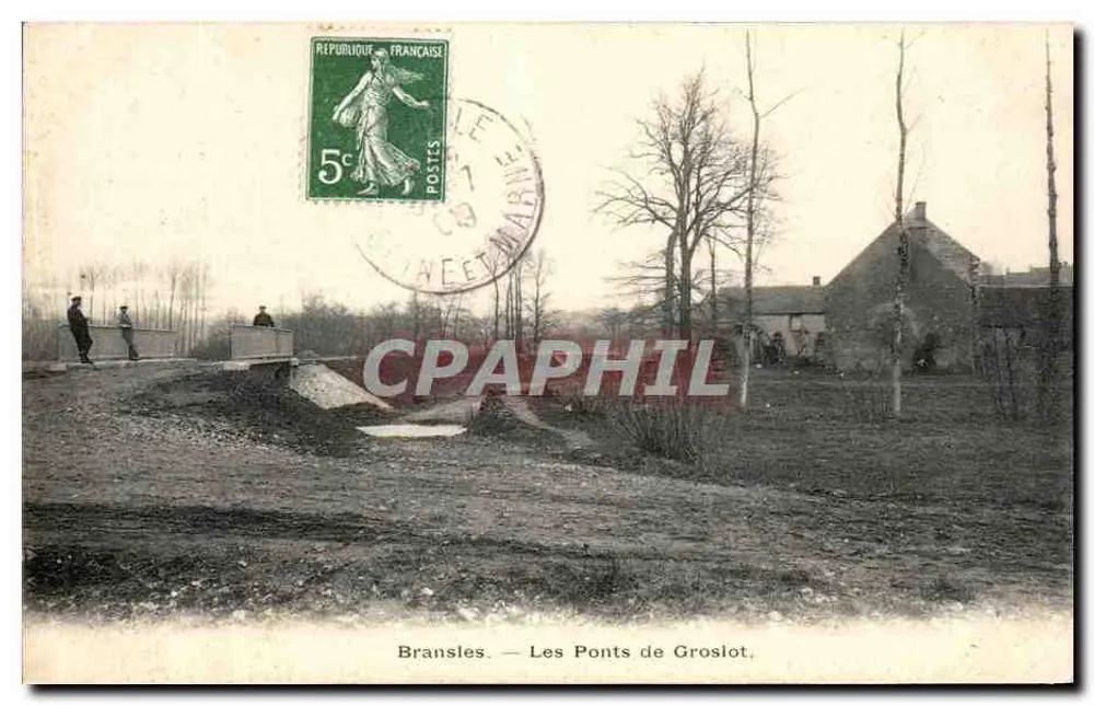 Bransles — Os Pontos de Groslot — Fototipia A. Brago Théard, Paris - Frente