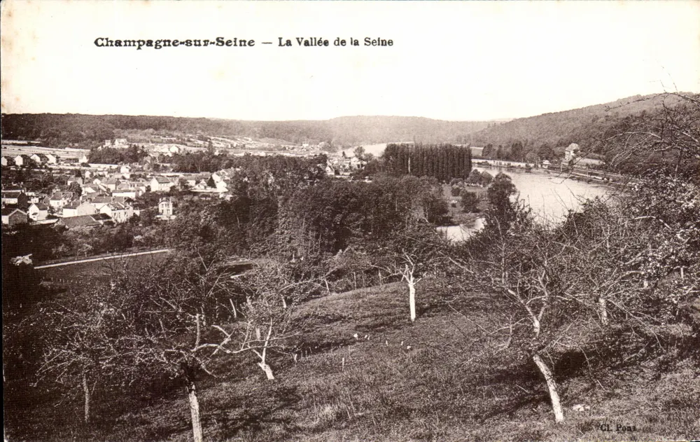 Champagne-sur-Seine — Die Seine-Tal — CL Pons - Vorderseite