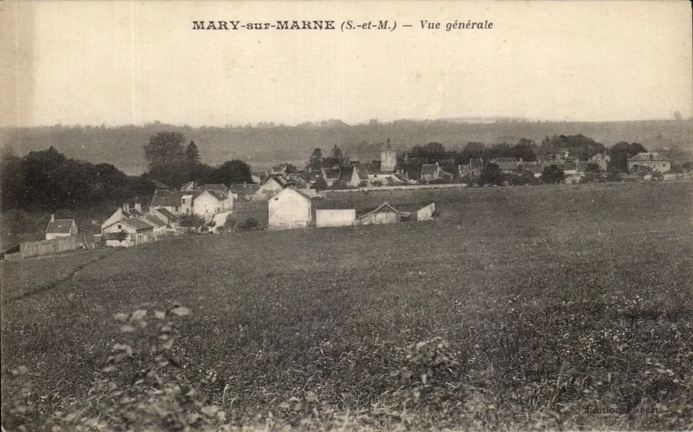 MARY-sur-MARNE (S.-et-M.) — Ogólny widok — Wydawnictwo Oberon - Awers