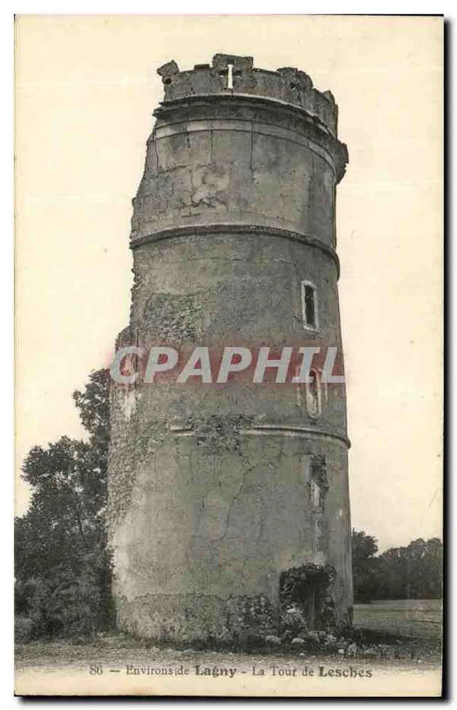 Cerca de Lagny — Torre de Lesches — Edição F. R. F. - Frente