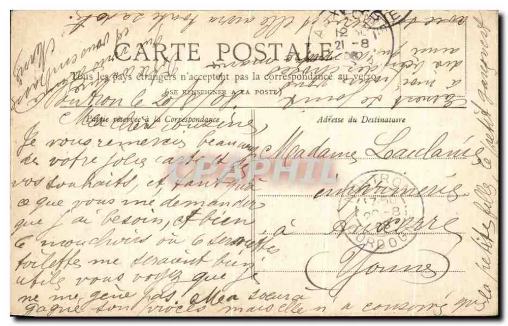 Notre-Dame — Paris — Coleção Petit Journal - Verso