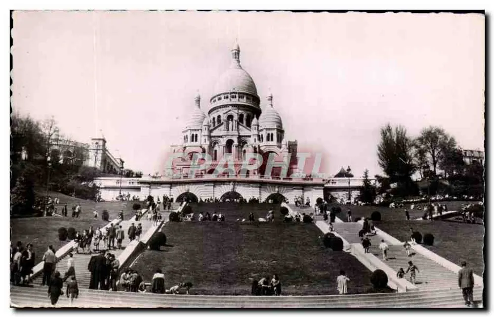 Paris — Basilika des Heiligen Herzens — Éditions du Globe, n° 118 - Vorderseite