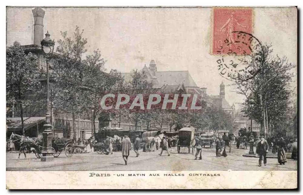 Paris - Ein Morgen an den Zentralmärkten - Vorderseite