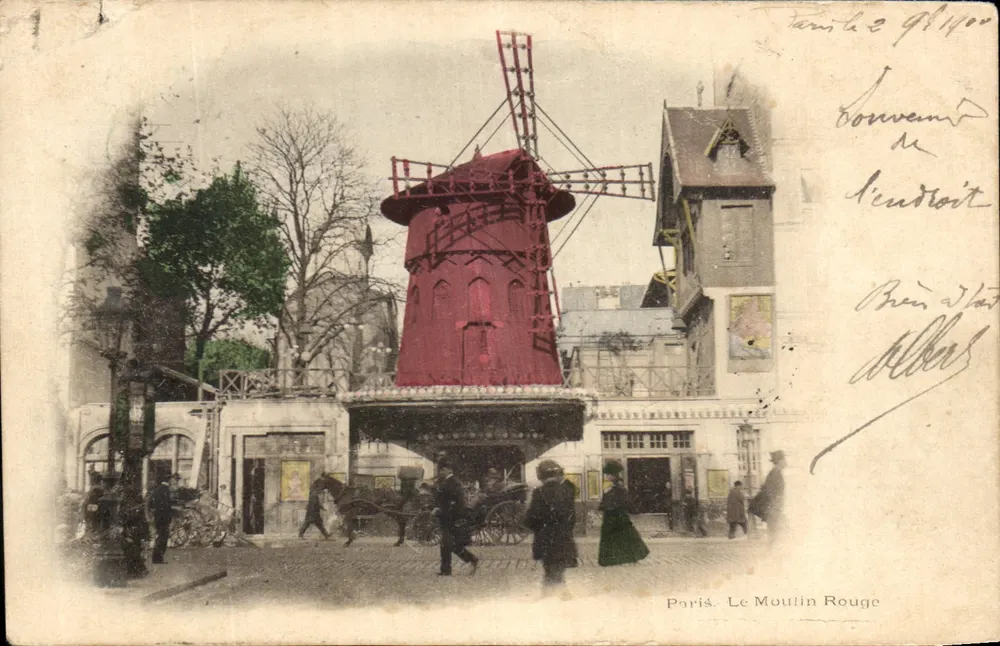 Paris. Le Moulin Rouge — éditeur : Paris. Le Moulin Rouge - Frente