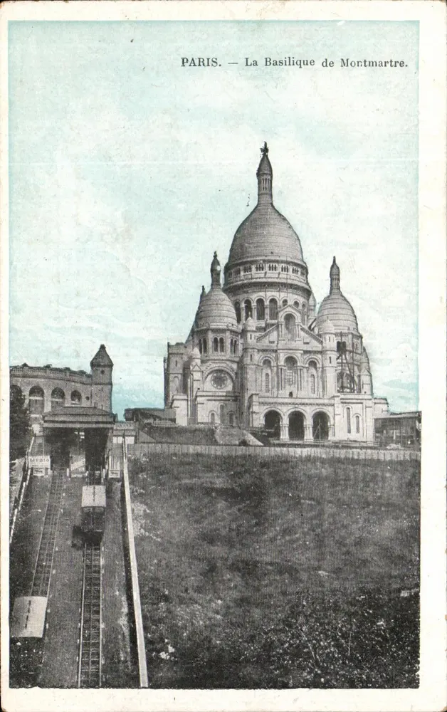 Paris — Die Basilika von Montmartre — Verlag Léridis - Vorderseite