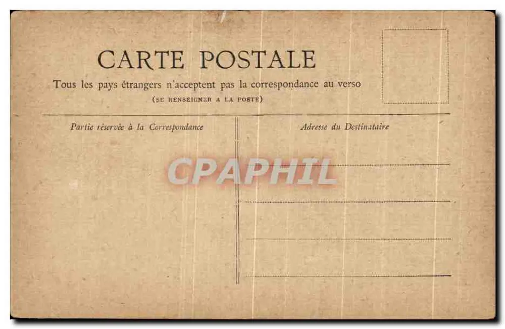 Paris — Die Fontaine de l'Observatoire — Collection Pöttit Journal - Rückseite