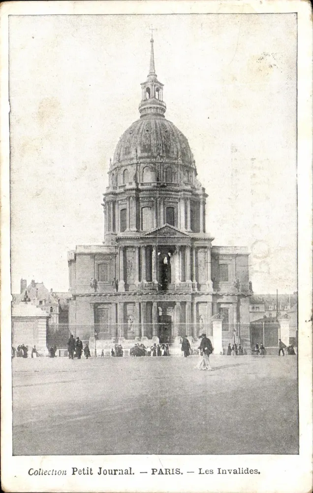 Les Invalides — Paris — Coleção Petit Journal - Frente