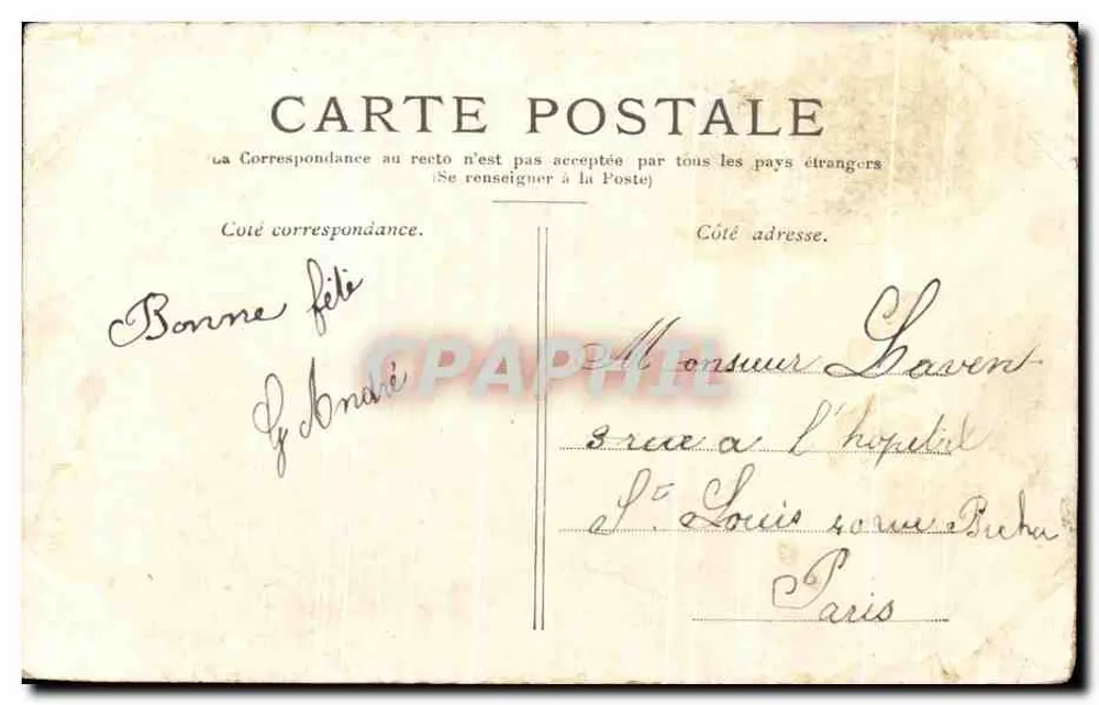 Versailles — A galeria das batalhas. - Verso