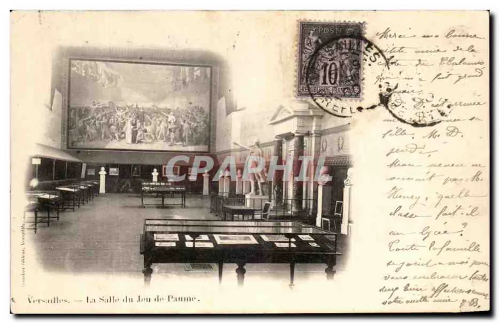 Versailles — Die Halle des Schachspiels — Verlag: Cartier, Versailles - Vorderseite