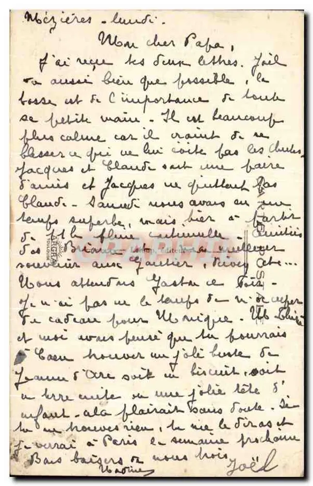 Charleville — Die Meuse und der Quai du Sépulcre - Rückseite