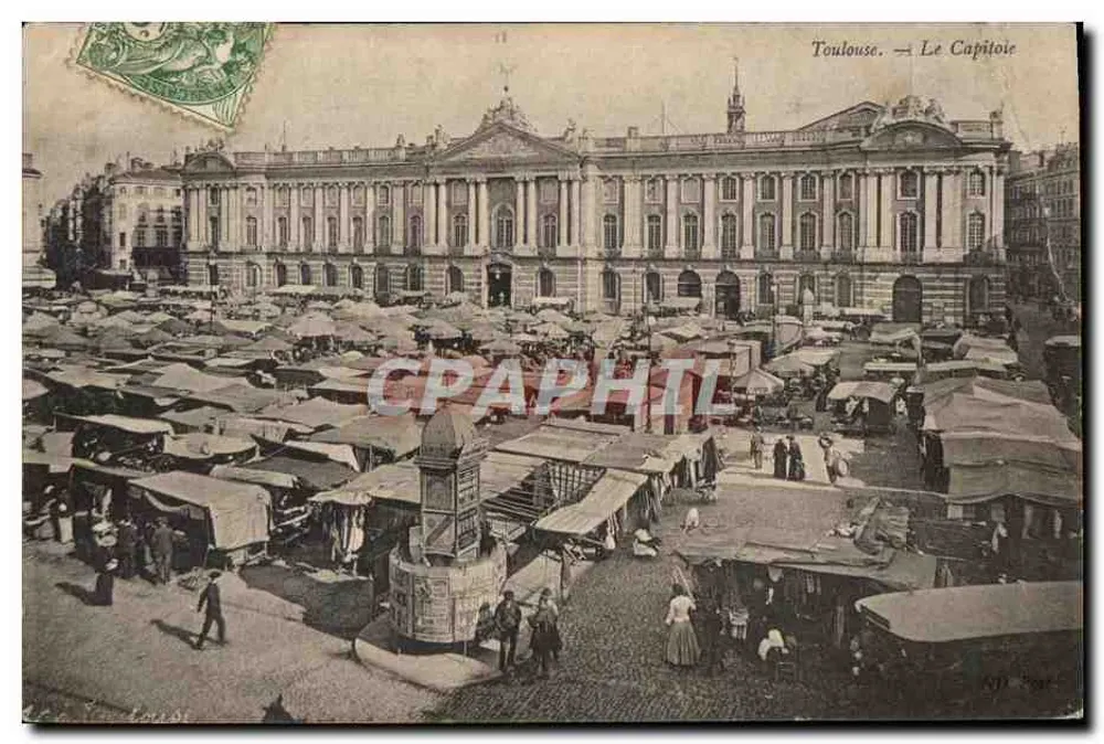 Toulouse — Le Capitole — éditeur L. Baudot - Frente