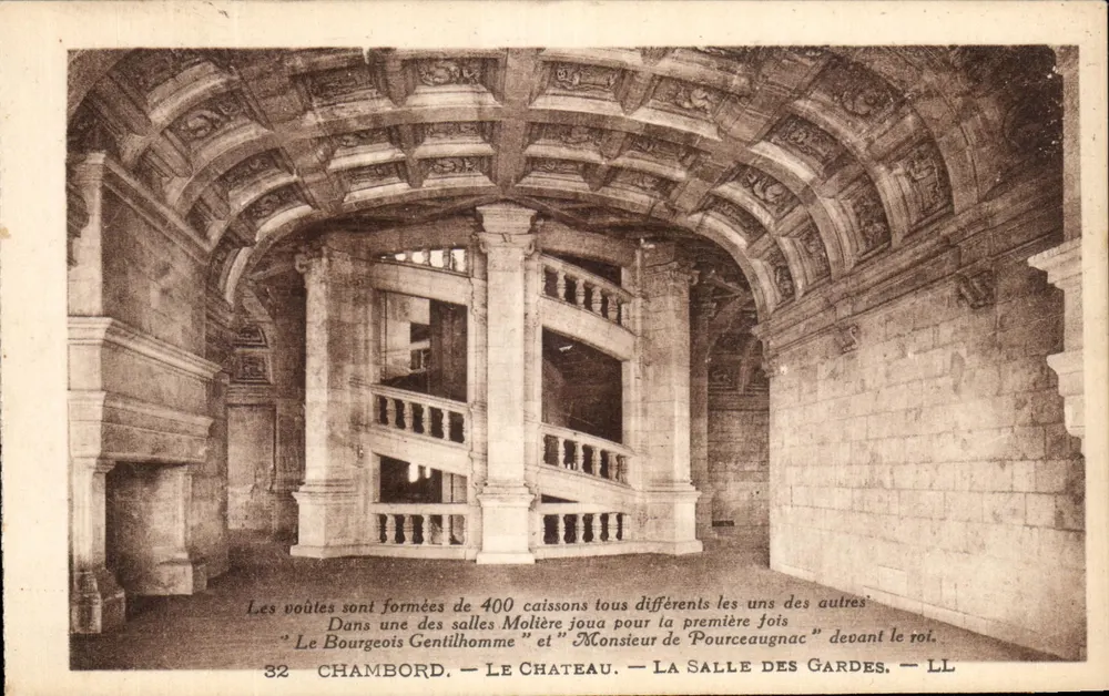Chambord — Das Schloss — Die Wachstube — Verlag LL, Nr. 32 - Vorderseite