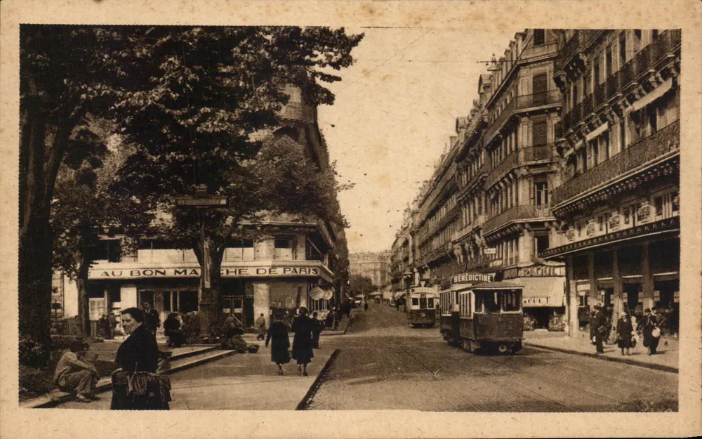Straße Alsace — Toulouse (Hte-Gar.) — Hellogravure Jalier Macon - Vorderseite