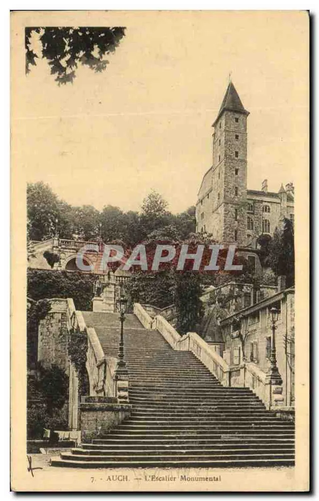 Auch — A Escada Monumental — Graphphil, n°7 - Frente