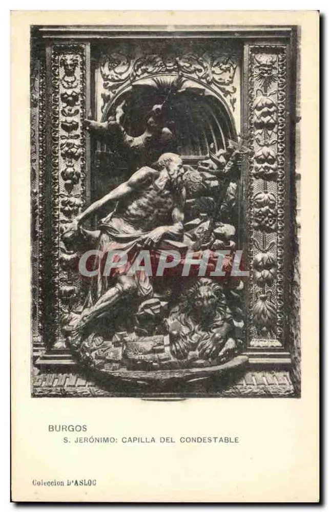Burgos - S. Jerónimo: Capilla del Condestable — Collection D'ASLOC - Recto