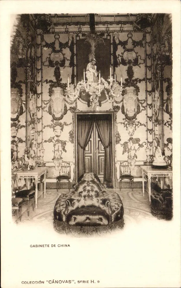 Chinesischer Cabinet — Sammlung Cánovas — Serie H. 9 - Vorderseite