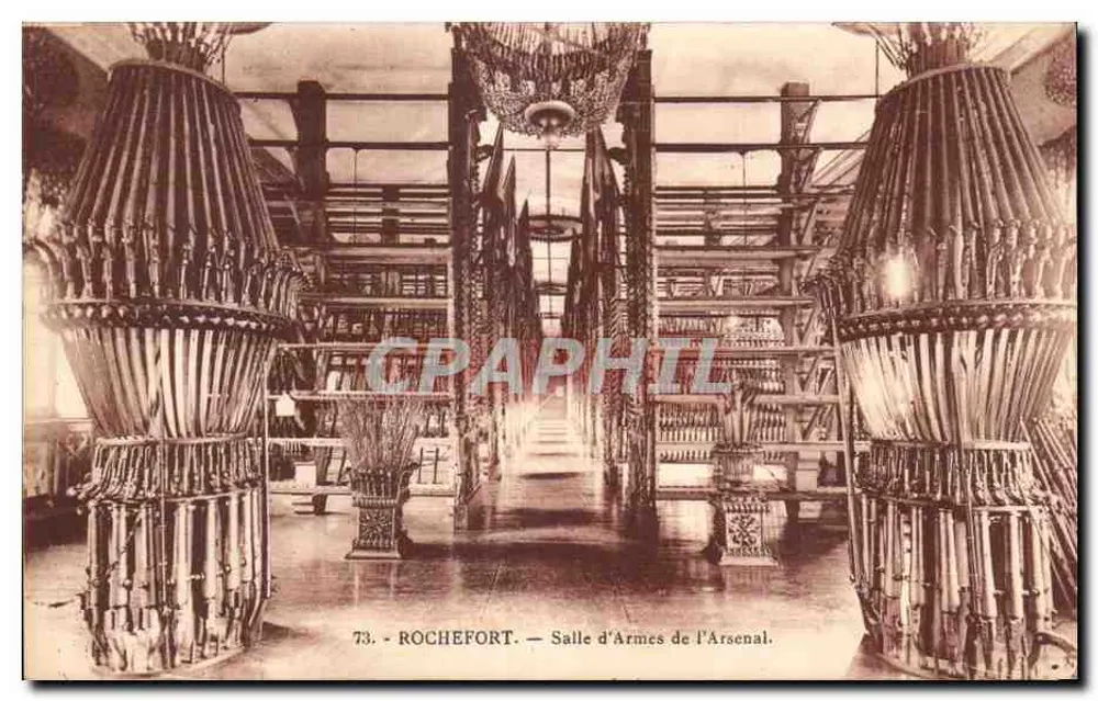 Rochefort — Waffenraum des Arsenal — n°73 - Vorderseite