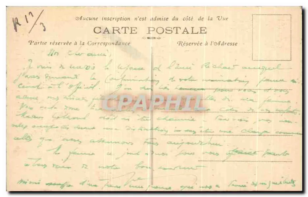 Environs de Digne-les-Bains — Clues de Verdaches (La Cascade) — Edit. Vial, phot. n°20 - Verso