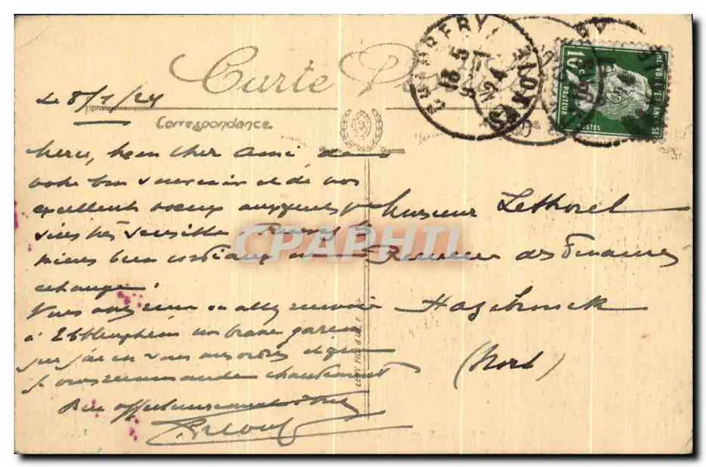Chambéry — Vue générale et le Nivolet — LL, n°18 - Rückseite