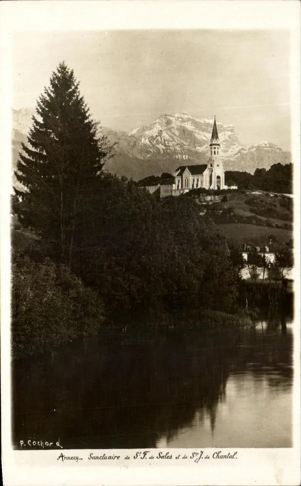 Annecy — Wallfahrtskirche S.F. de Sales und S.J. de Chantal — P. Cochard - Vorderseite